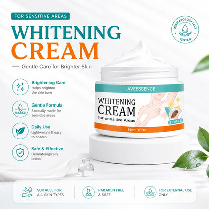 whitening cream for Private part and sensitive areas underarm 7 days result cream.