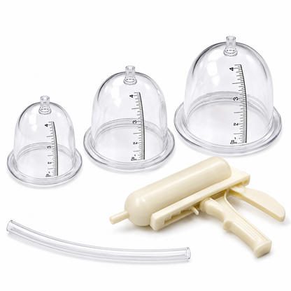 3-Size Breast Vacuum Enhancement & Massage Pump Se