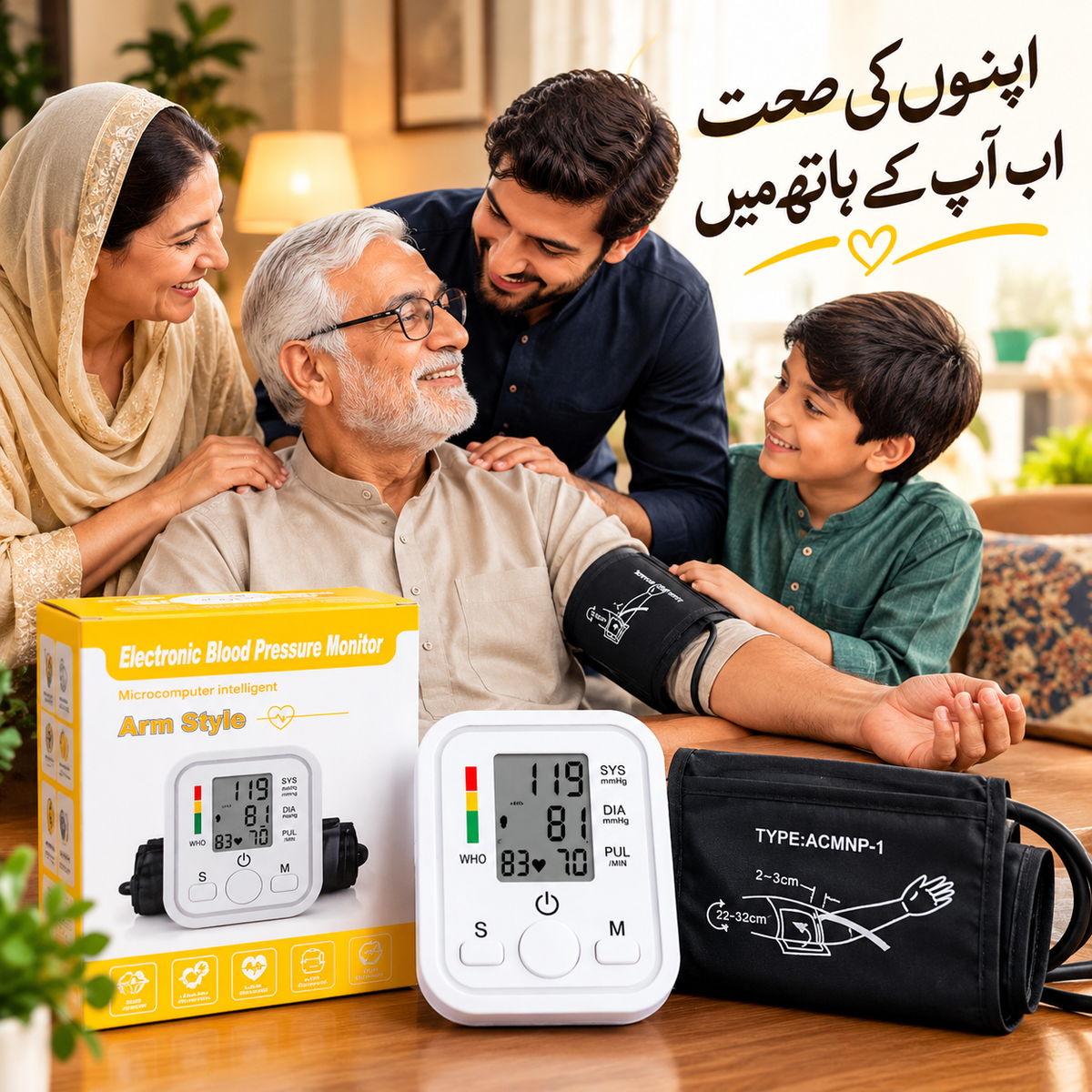 Digital Blood Pressure Monitor-Imported quality