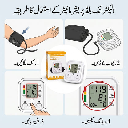 Digital Blood Pressure Monitor-Imported quality