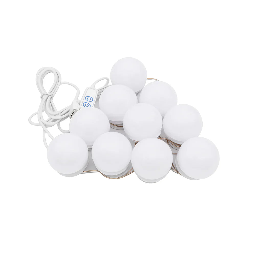 (Pack of 10) 3 Mode Vanity Bulbs