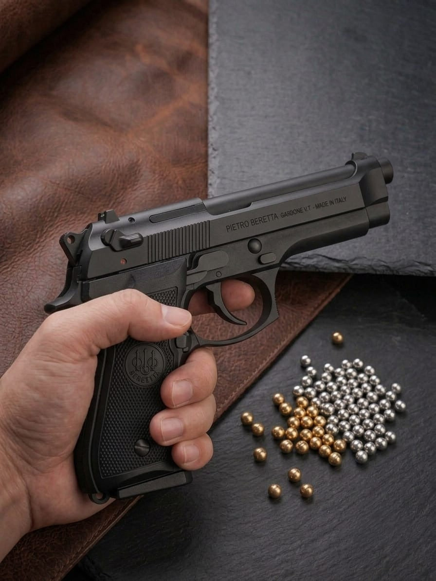 Pitro Metal Premium Toy Gun – Realistic & Durable for Action-Packed Adventures!